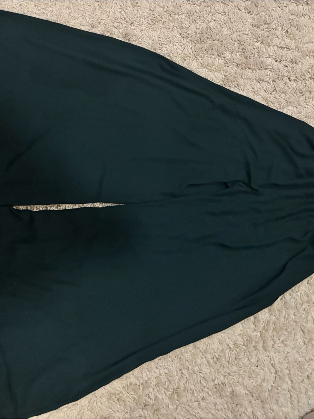 Anthropologie Ultra Wide-Leg Pants in Deep Teal